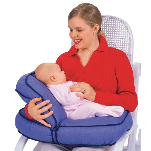  [아마존베스트]Leachco Natural Boost - Adjustable Nursing Pillow - Denim