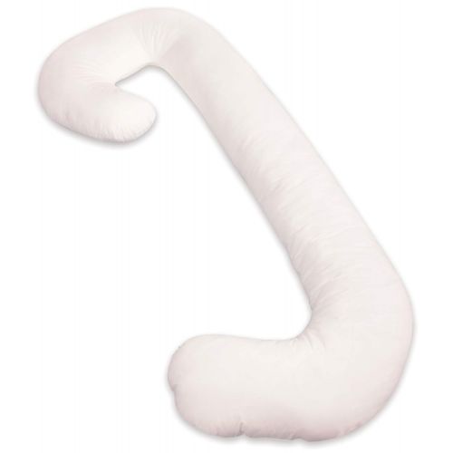  [아마존베스트]Leachco Snoogle Original Maternity/Pregnancy Total Body Pillow, Ivory