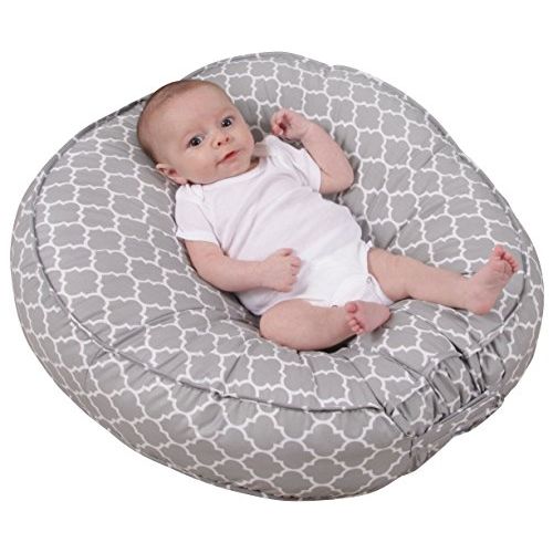  [아마존베스트]Leachco Podster Sling-Style Infant Lounger - Moroccan Gray