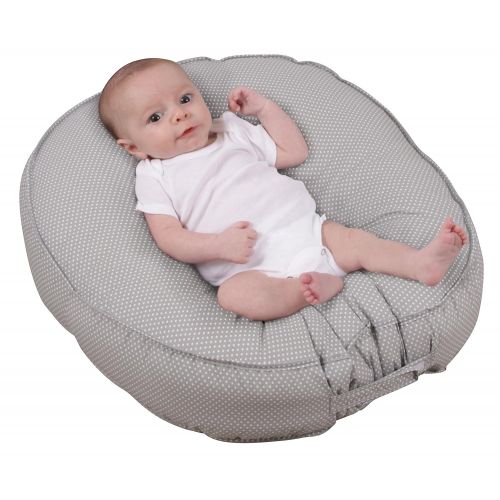  Leachco Podster Sling-Style Infant Lounger, Pink Pin Dot