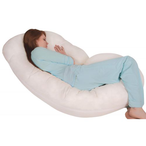  Leachco Snoogle Chic XL Expanded Extra Long Total Body Pillow for Tall Women