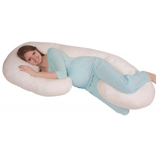  Leachco Snoogle Chic XL Expanded Extra Long Total Body Pillow for Tall Women