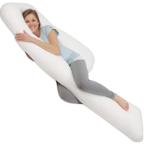  Leachco All Nighter - PregnancyMaternity Total Body Pillow - Ivory