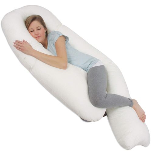  Leachco All Nighter - PregnancyMaternity Total Body Pillow - Ivory