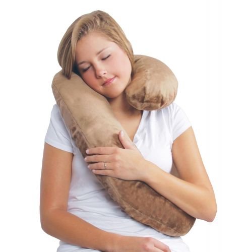  Leachco Dozie Roll Plush Travel Pillow