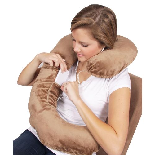  Leachco Dozie Roll Plush Travel Pillow