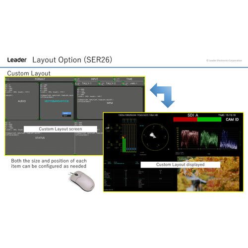  Leader LV-5350 Customizable Layout (Perpetual License)