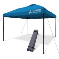Leader Accessories Instant Pop Up Canopy Straight Leg Wheeled Carry Bag Included