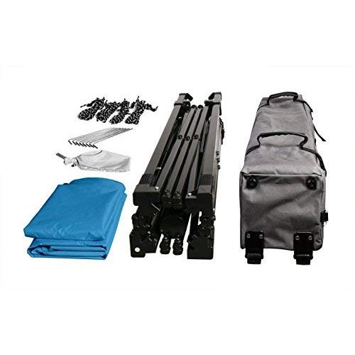  Leader Accessories Instant Pop Up Canopy Straight Leg Wheeled Carry Bag Included