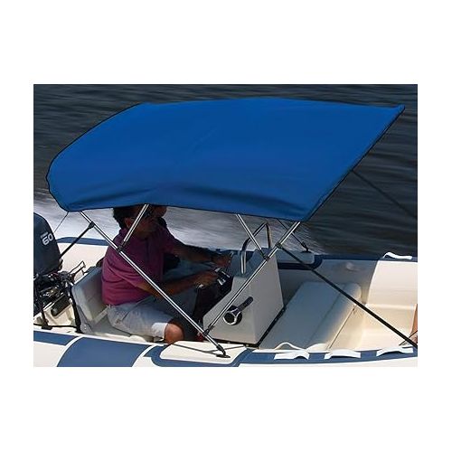  Leader Accessories 3 Bow and 4 Bow 600D Polyester Bimini Canvas Replacement Without Poles and Parts, Only Canvas