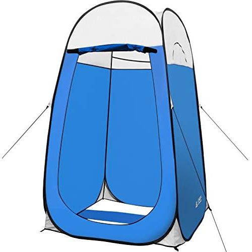  Leader Accessories Pop Up Shower Tent Dressing Changing Tent Pod Toilet Tent 4 x 4 x 78(H) Big Size