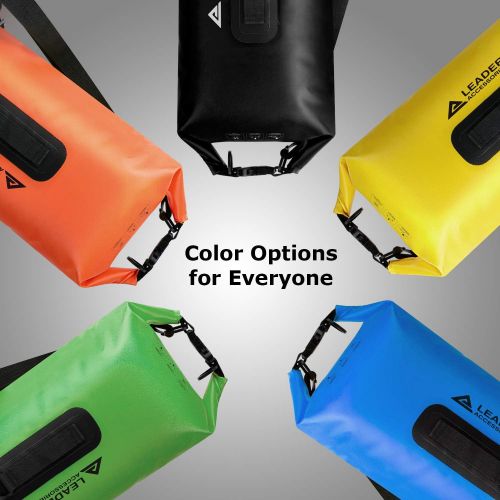  Leader Accessories Heavy Duty Vinyl Waterproof Dry Bag for Boating Kayaking Fishing Rafting Swimming Floating and Camping