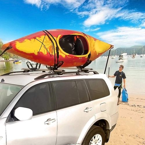  Leader Accessories Kayak Rack 1 Pair J Bar for Canoe Surf Board SUP