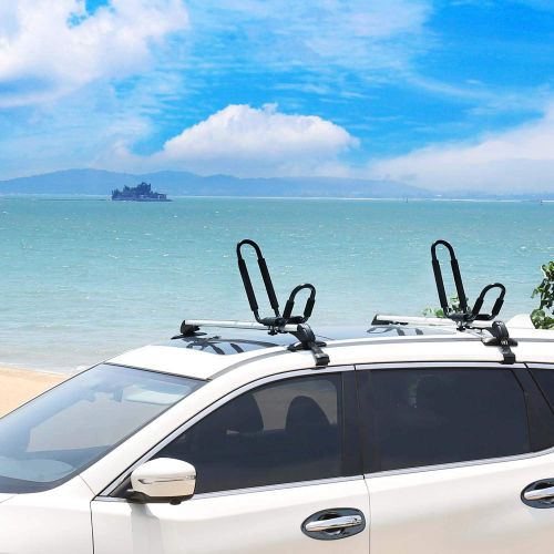  Leader Accessories Kayak Rack 1 Pair J Bar for Canoe Surf Board SUP