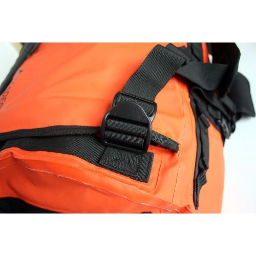  Leader Accessories Deluxe Water Resistant PVC Tarpaulin Duffel Bag Backpack 40L 70L 90L