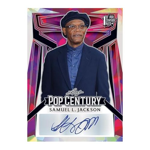  2023 Leaf Pop Century Metal Hobby Box 3 Autograph Trading Cards Per Box