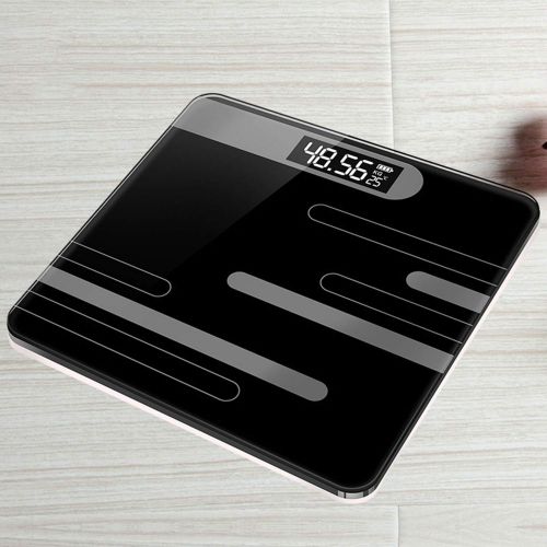  Leah Lambert digital-bath-scales Bathroom Weight Scale Body Weighing High Measuring LCD Display Digital Recharge Electronic,Piano Black