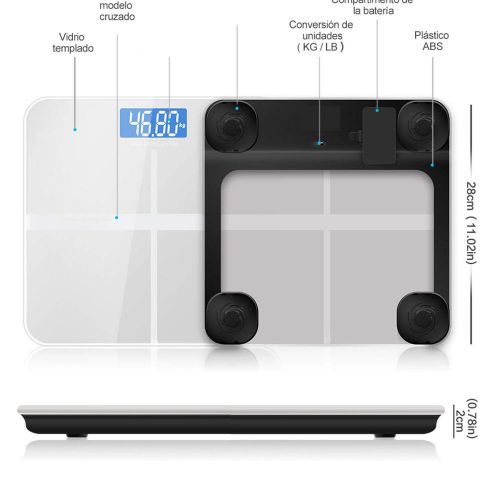  Leah Lambert digital-bath-scales 1pc A1 High Precision Weight Scale Durable Electronic Digital Scale for Health...
