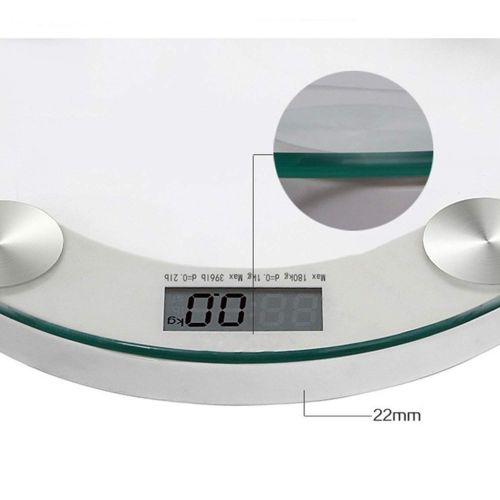  Leah Lambert digital-bath-scales 150KG Digital Electronic Body Scale Bathroom 1pcs Tempered Glass Weight Scale
