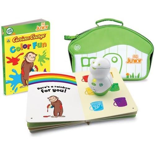  Leap Frog Tag Junior Curious George Book & Carrying Case