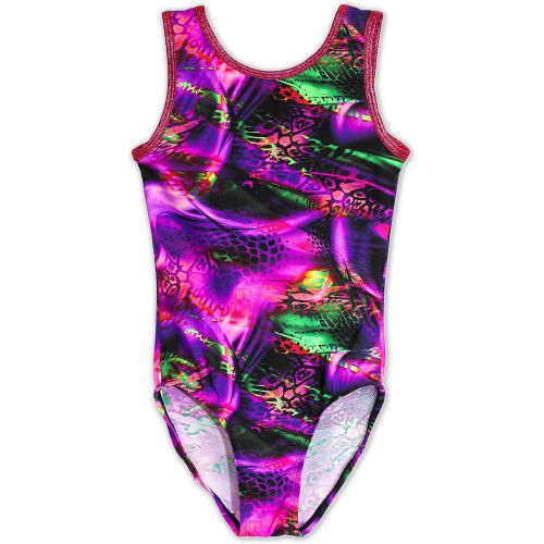  Pelle Leap Gear Gymnastics Leotard Girls - Turquoise, Teal, Blue Green Collection