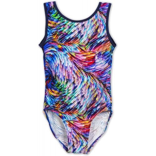  Pelle Leap Gear Gymnastics Leotard Girls - Turquoise, Teal, Blue Green Collection