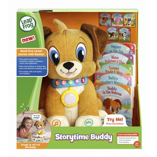  LeapFrog Storytime Buddy With Five Books About Buddy and Friends