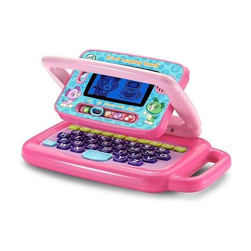  LeapFrog 2-in-1 LeapTop Touch, Pink