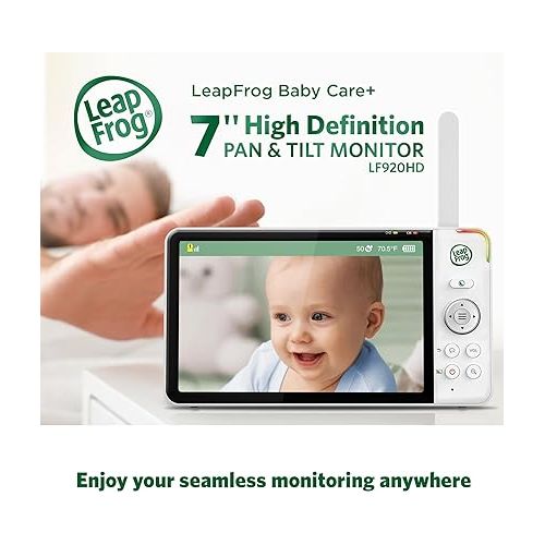  LeapFrog LF920HD Baby Monitor with Camera and Audio, 7