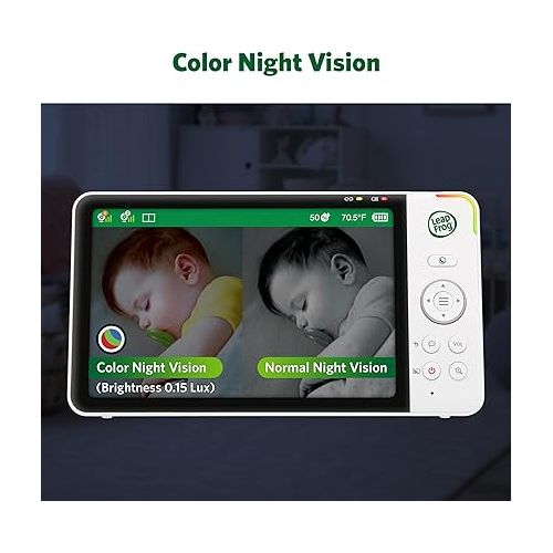  LeapFrog LF920HD Baby Monitor with Camera and Audio, 7