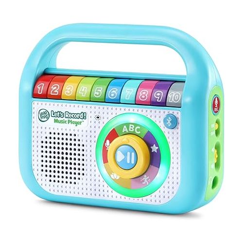  LeapFrog Let’s Record Music Player, Teal