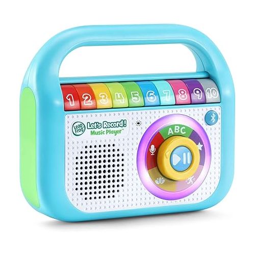  LeapFrog Let’s Record Music Player, Teal