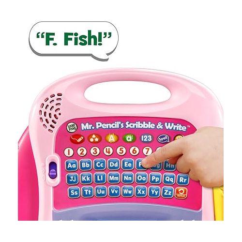  LeapFrog Mr. Pencil's Scribble and Write - Amazon Exclusive, Pink