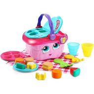LeapFrog Shapes & Sharing Picnic Basket, Pink 6.22 x 8.66 x 6.69 inches