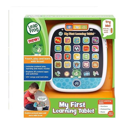  LeapFrog My First Learning Tablet, Scout, Green