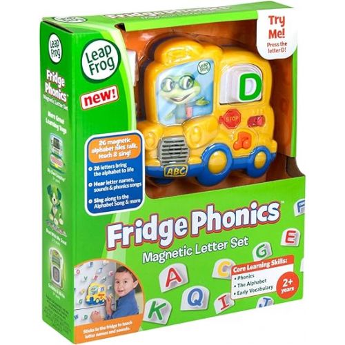  LeapFrog Fridge Phonics Magnetic Letter Set, Yellow