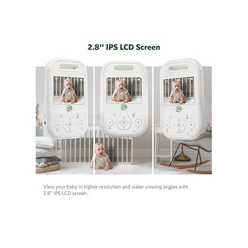  LeapFrog LF2513 Baby Monitor, 2.8