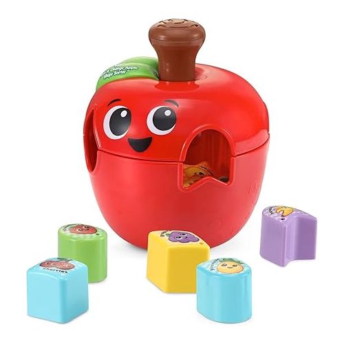  LeapFrog Spin and Change Apple Shape Sorter