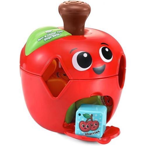  LeapFrog Spin and Change Apple Shape Sorter