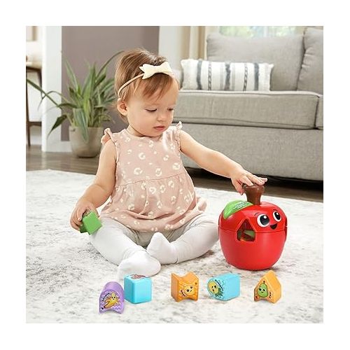  LeapFrog Spin and Change Apple Shape Sorter