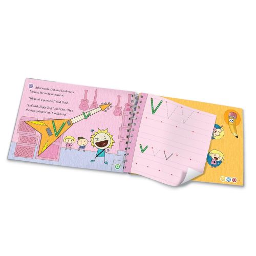  LeapFrog LeapReader Deluxe Writing Workbook: Learn to Write Letters with Mr. Pencil