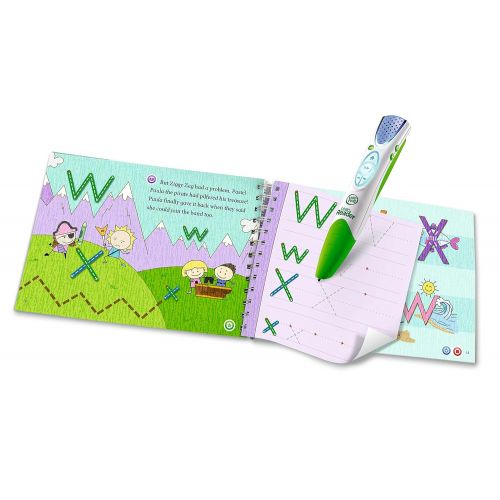  LeapFrog LeapReader Deluxe Writing Workbook: Learn to Write Letters with Mr. Pencil