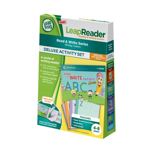  LeapFrog LeapReader Deluxe Writing Workbook: Learn to Write Letters with Mr. Pencil