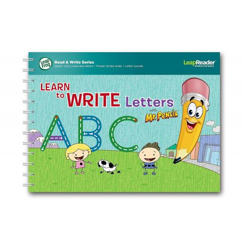  LeapFrog LeapReader Deluxe Writing Workbook: Learn to Write Letters with Mr. Pencil