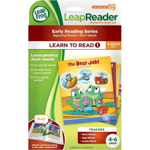  LeapFrog LeapReader Learn to Read, Volume 1 (works with Tag)
