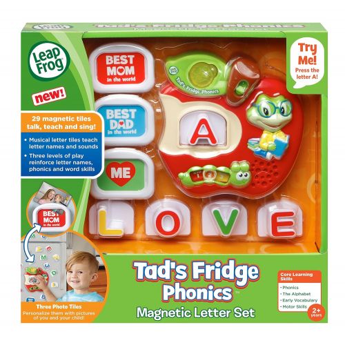  LeapFrog Tads Fridge Phonics Magnetic Letter Set Toy