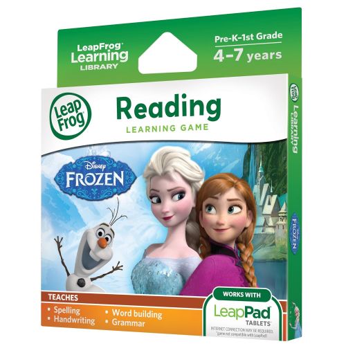  LeapFrog Disney Frozen Learning Game (for LeapPad Platinum, LeapPad Ultra, LeapPad2, LeapPad3)