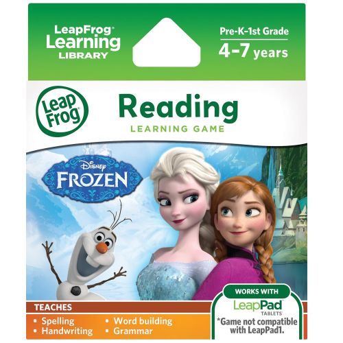  LeapFrog Disney Frozen Learning Game (for LeapPad Platinum, LeapPad Ultra, LeapPad2, LeapPad3)