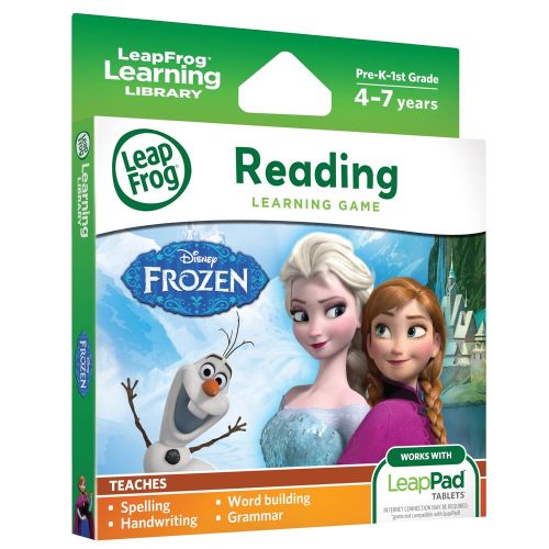  LeapFrog Disney Frozen Learning Game (for LeapPad Platinum, LeapPad Ultra, LeapPad2, LeapPad3)