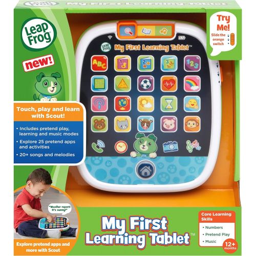  LeapFrog My First Learning Tablet, White and green